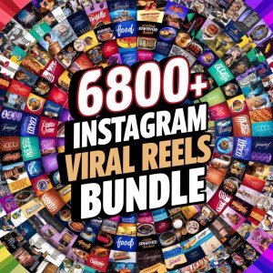 Ultimate Instagram Viral Reels Bundle: 6800+ Eye-Catching Templates to Skyrocket Your Reach