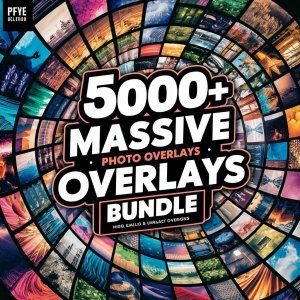 Mega 5000+ Photo Overlays Pack: Elevate Your Photography